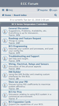 Mobile Screenshot of forum.embeddedcc.com